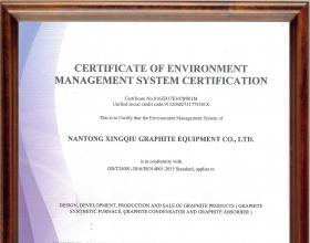 ENVIRONMENT MANAGEMENT SYSTEM CERTIFICATION